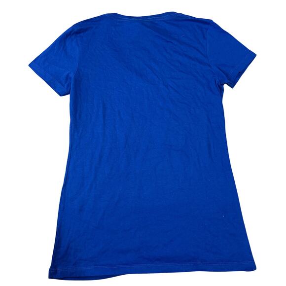 G-III 4HER Women's LA Dodgers Flowers Fitted Design Short Sleeve T-Shirt Size M - Picture 2 of 12